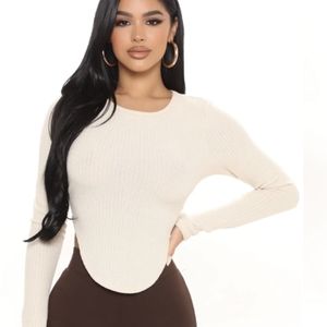 Tie back shirt NWT L